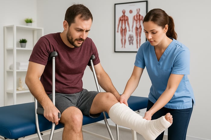 Physiotherapy after accident