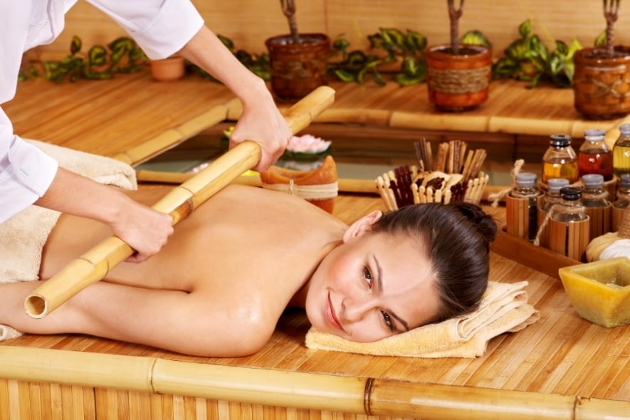 bamboo massage